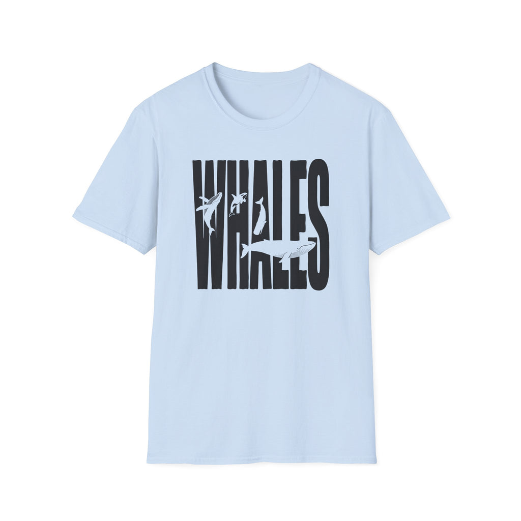 Whales Silhouette T-Shirt