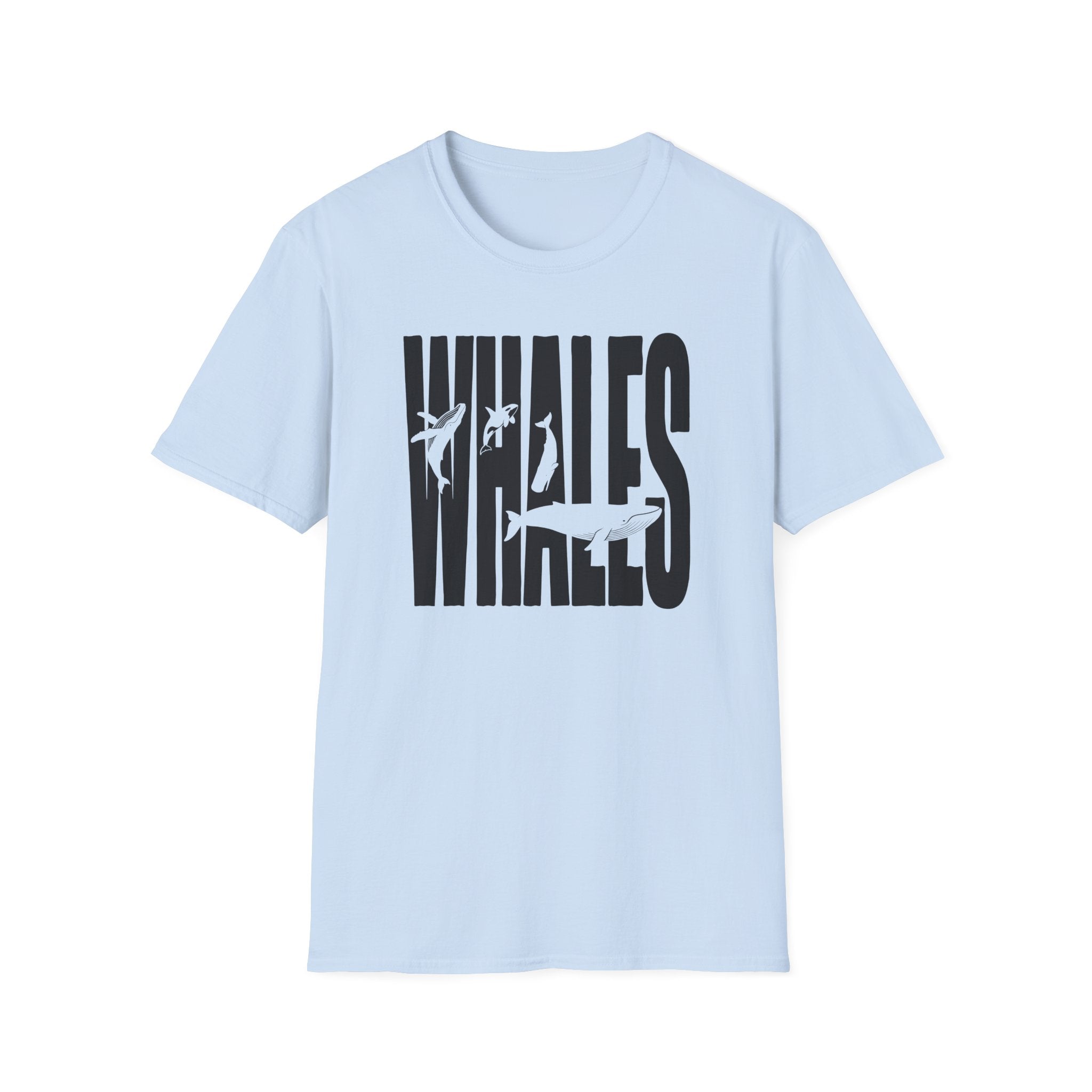 Whales Silhouette T-Shirt