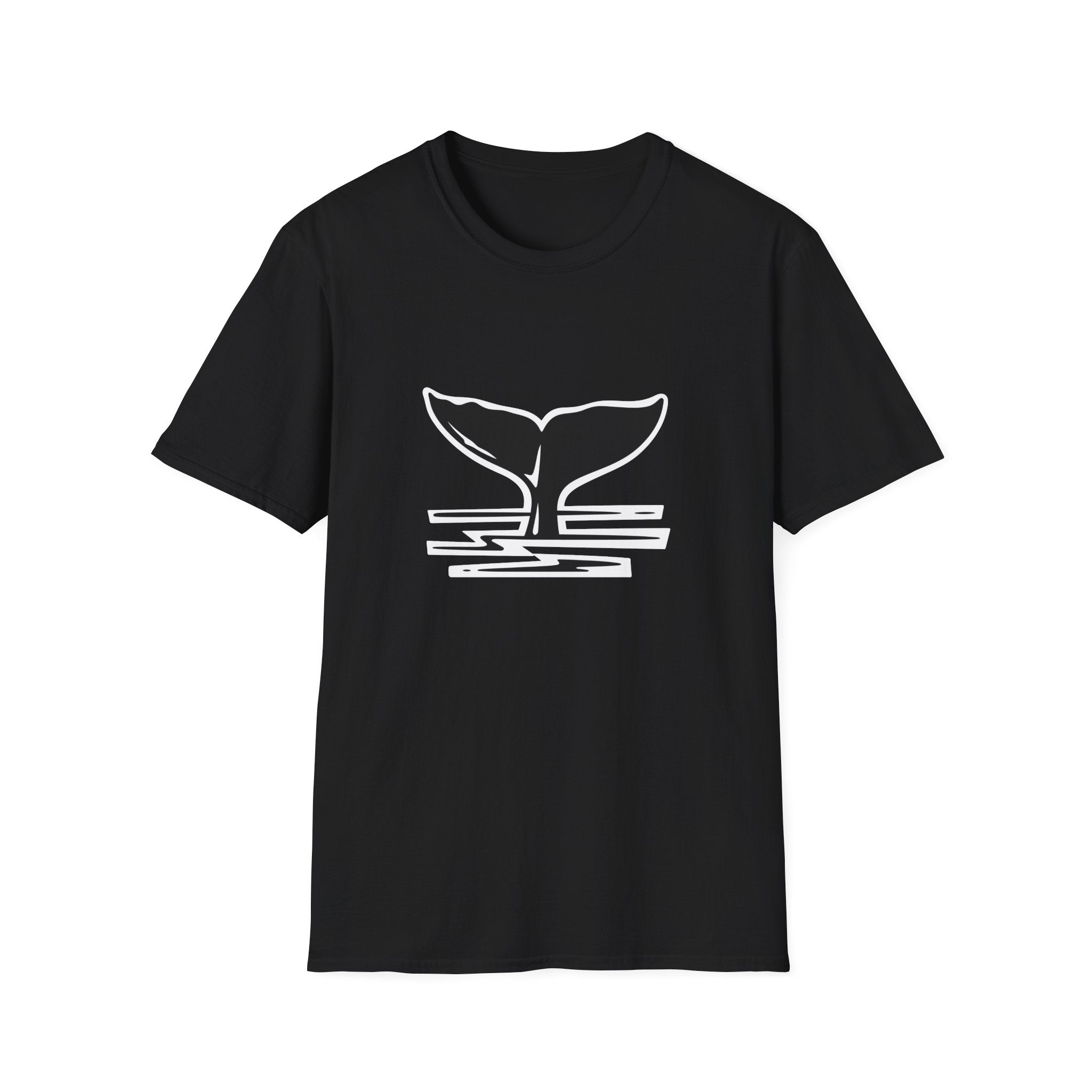 Minimal Whale Tale T-Shirt