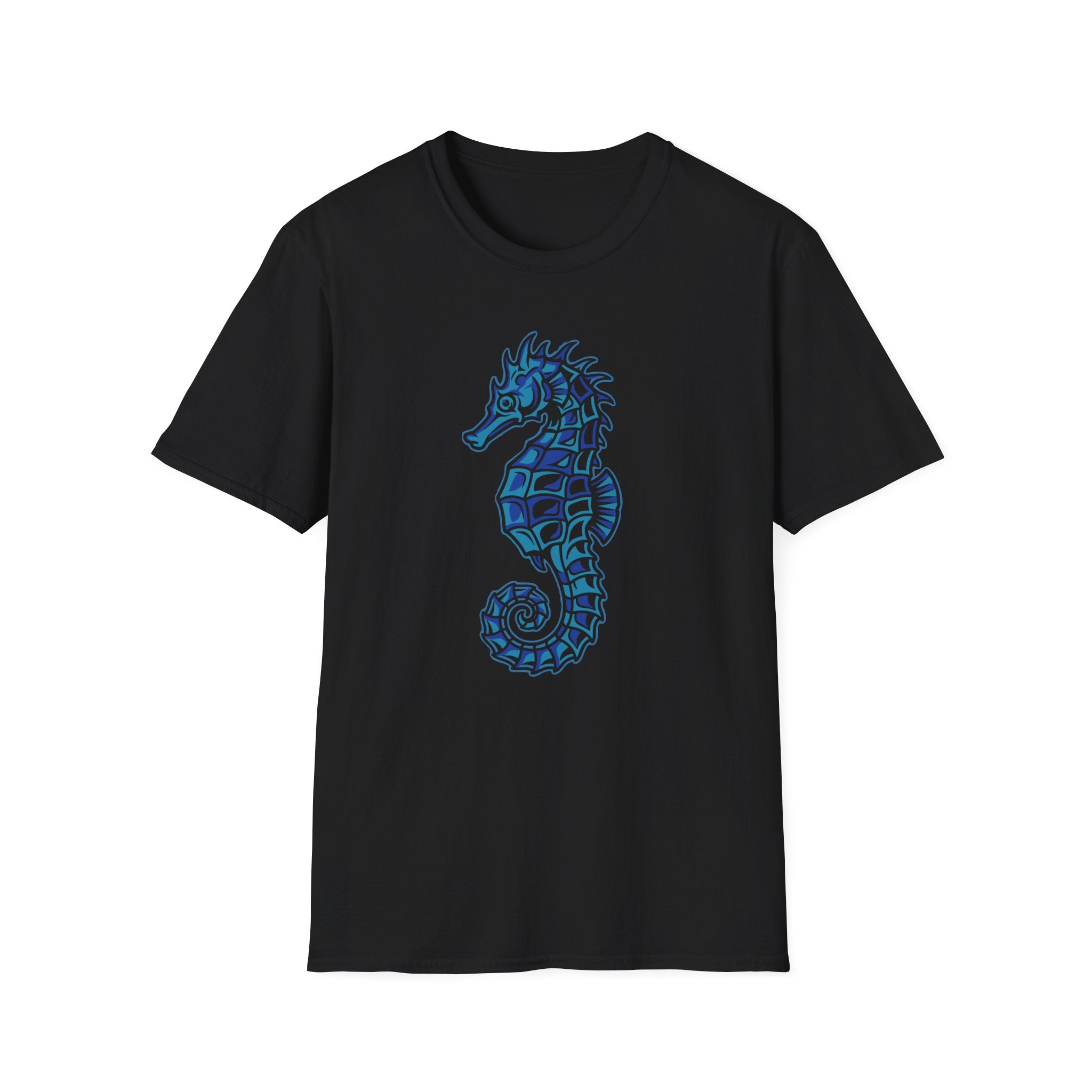 Blue Seahorse T-Shirt