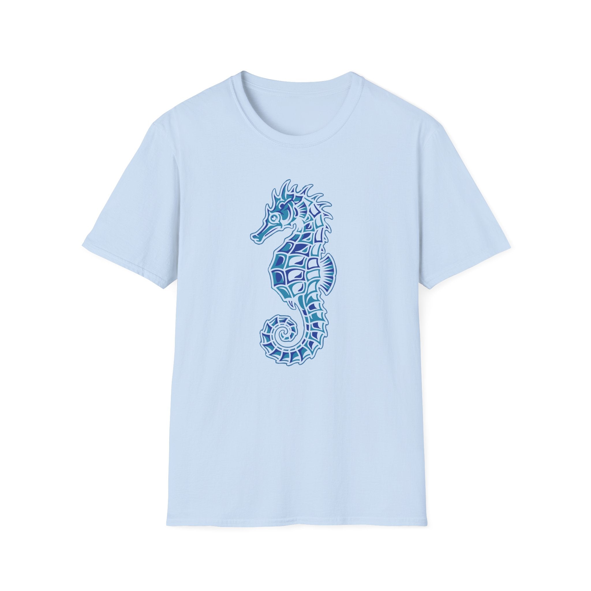 Blue Seahorse T-Shirt