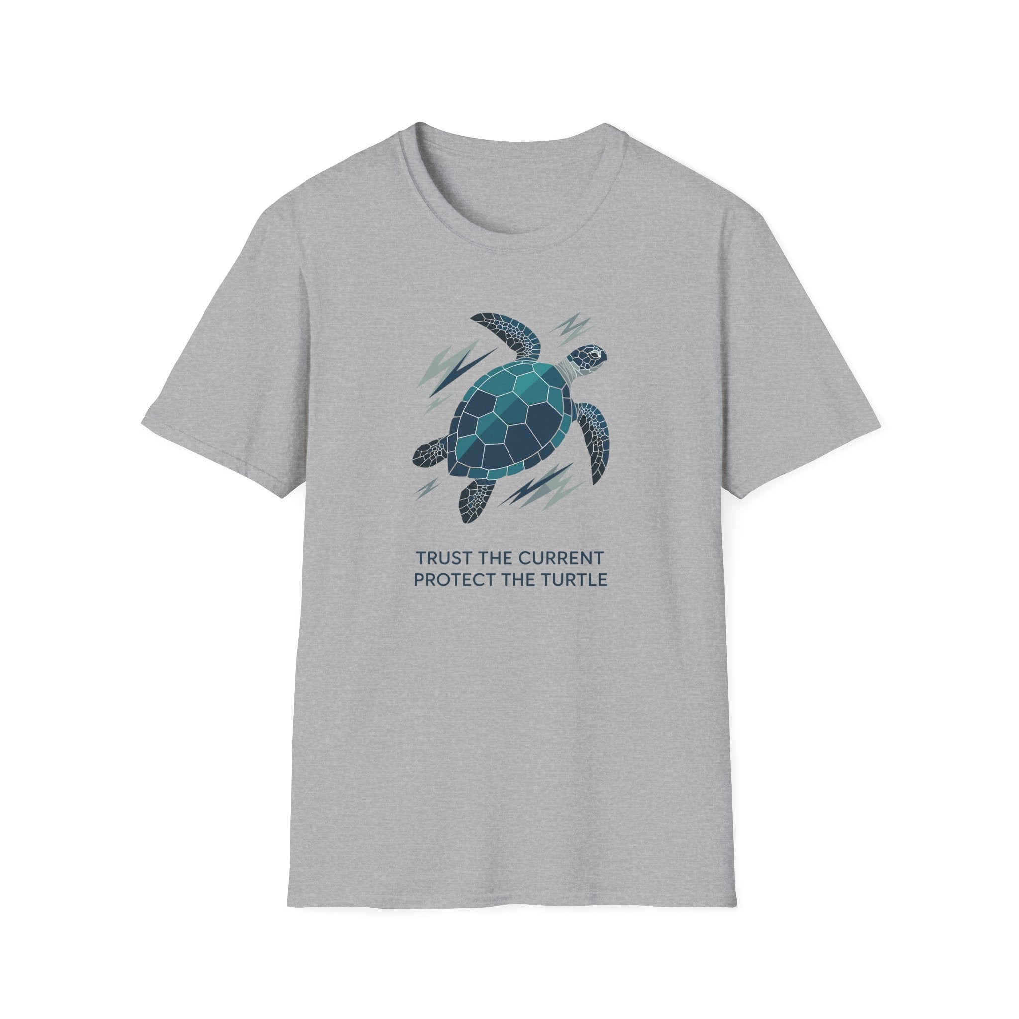 Trust the Current Turtle T-Shirt