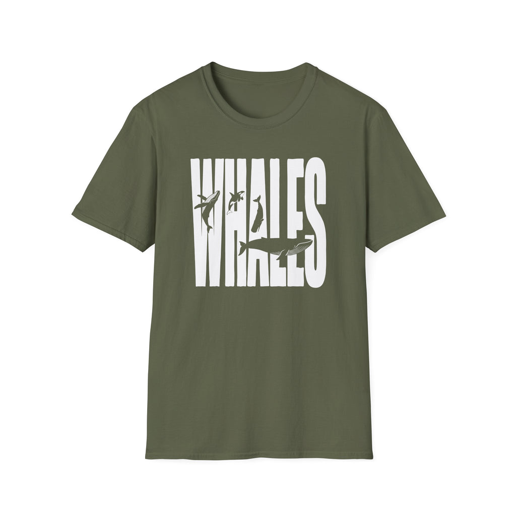 Whales Silhouette T-Shirt