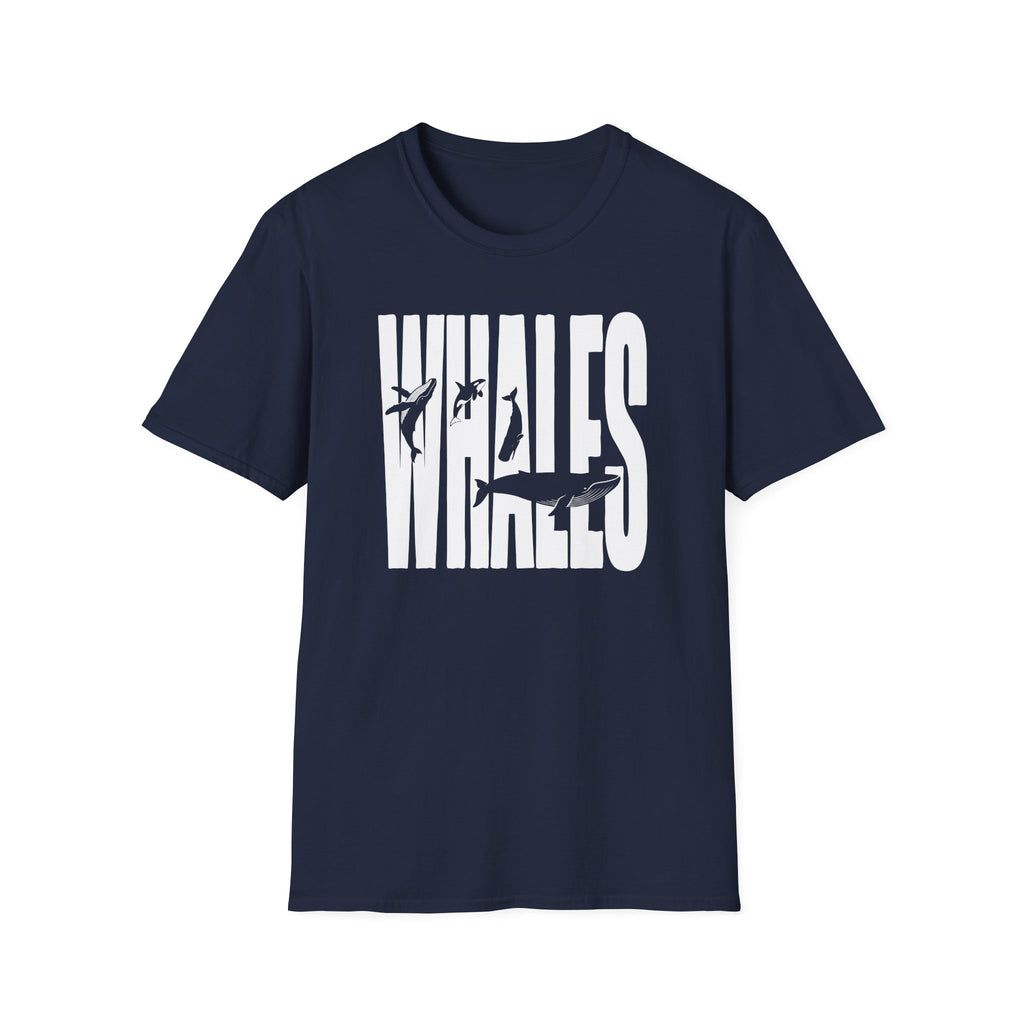 Whales Silhouette T-Shirt