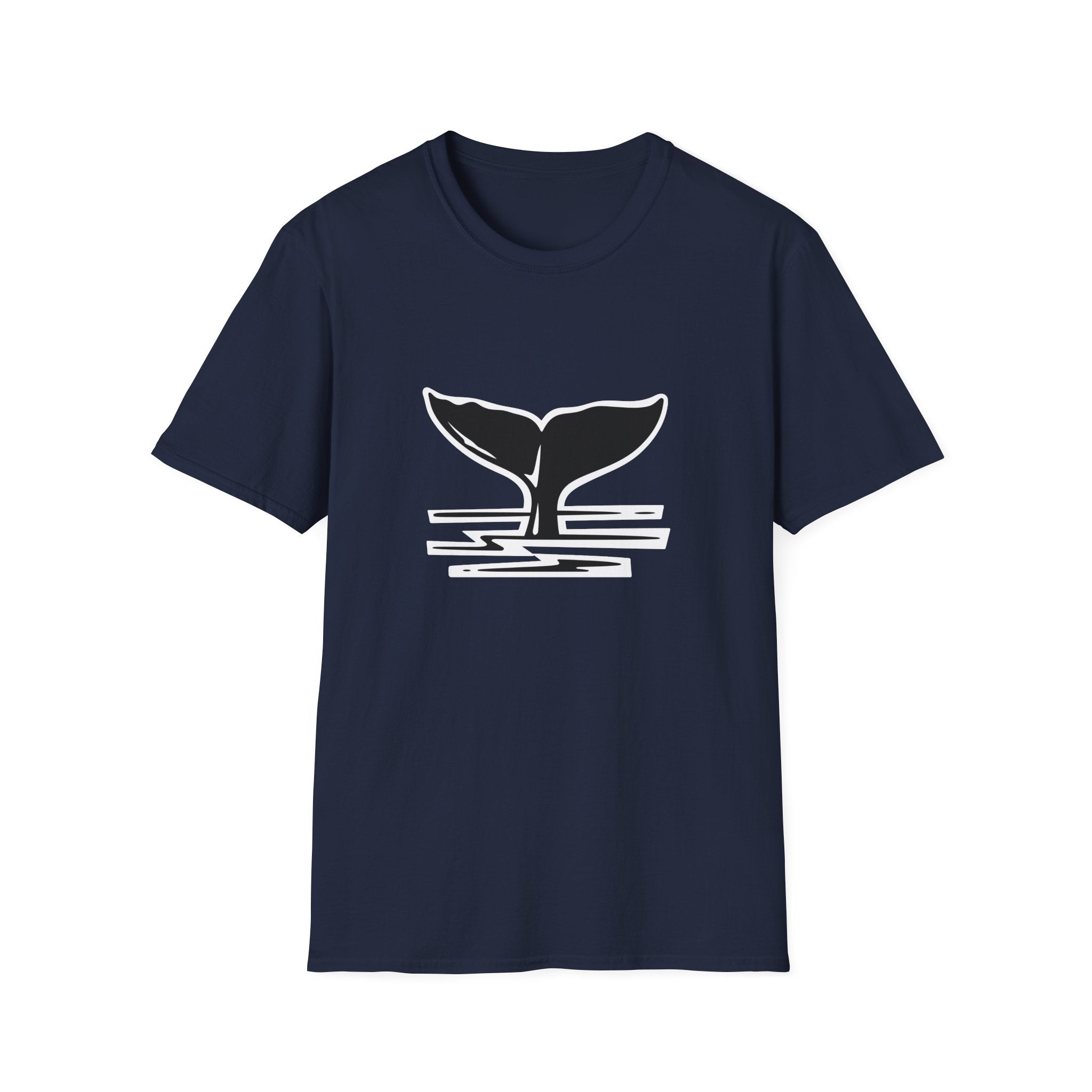 Minimal Whale Tale T-Shirt
