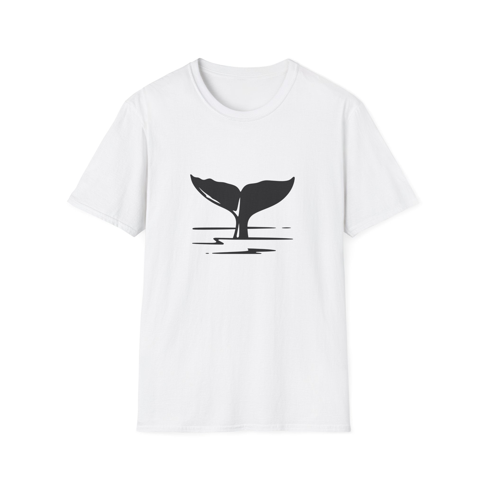 Minimal Whale Tale T-Shirt