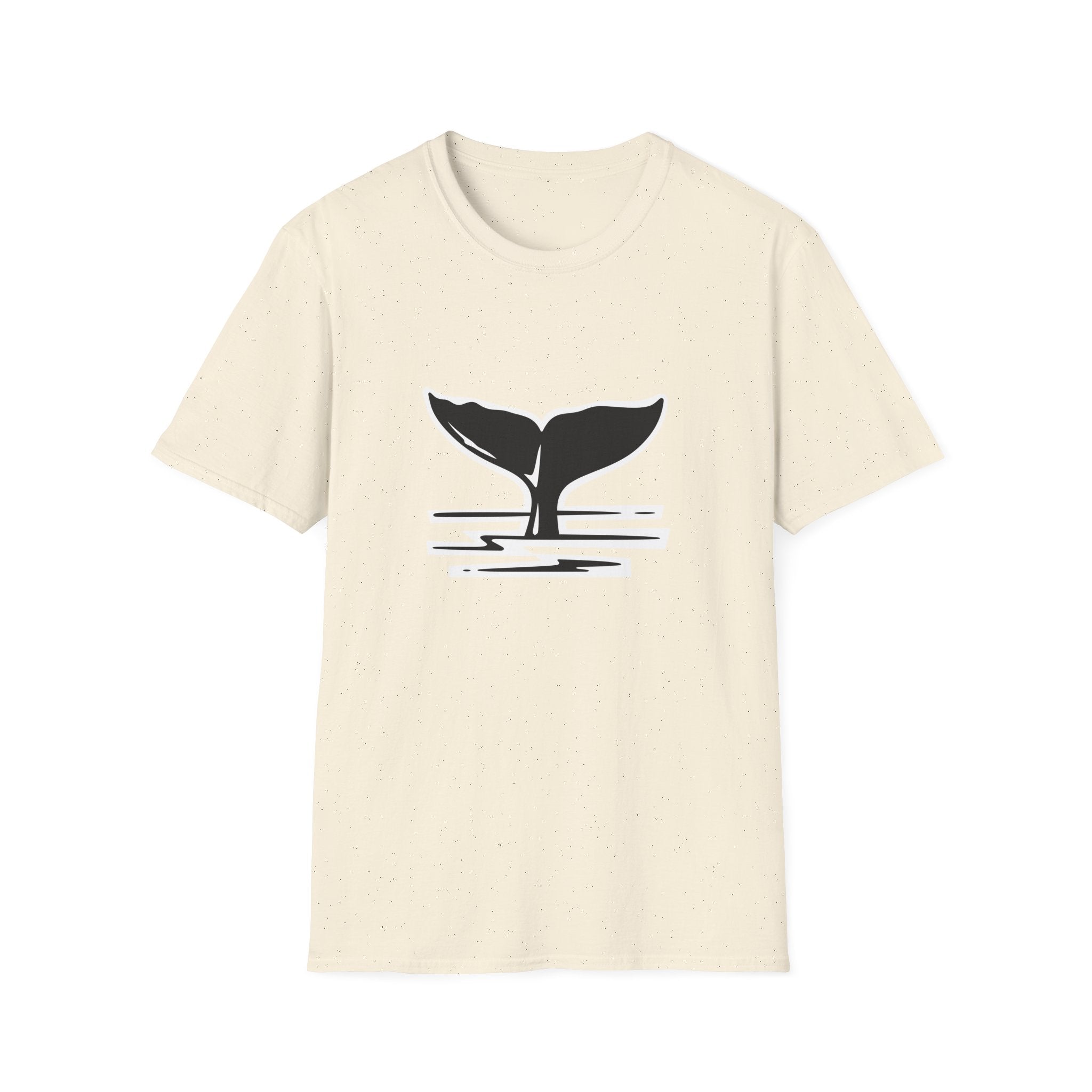 Minimal Whale Tale T-Shirt