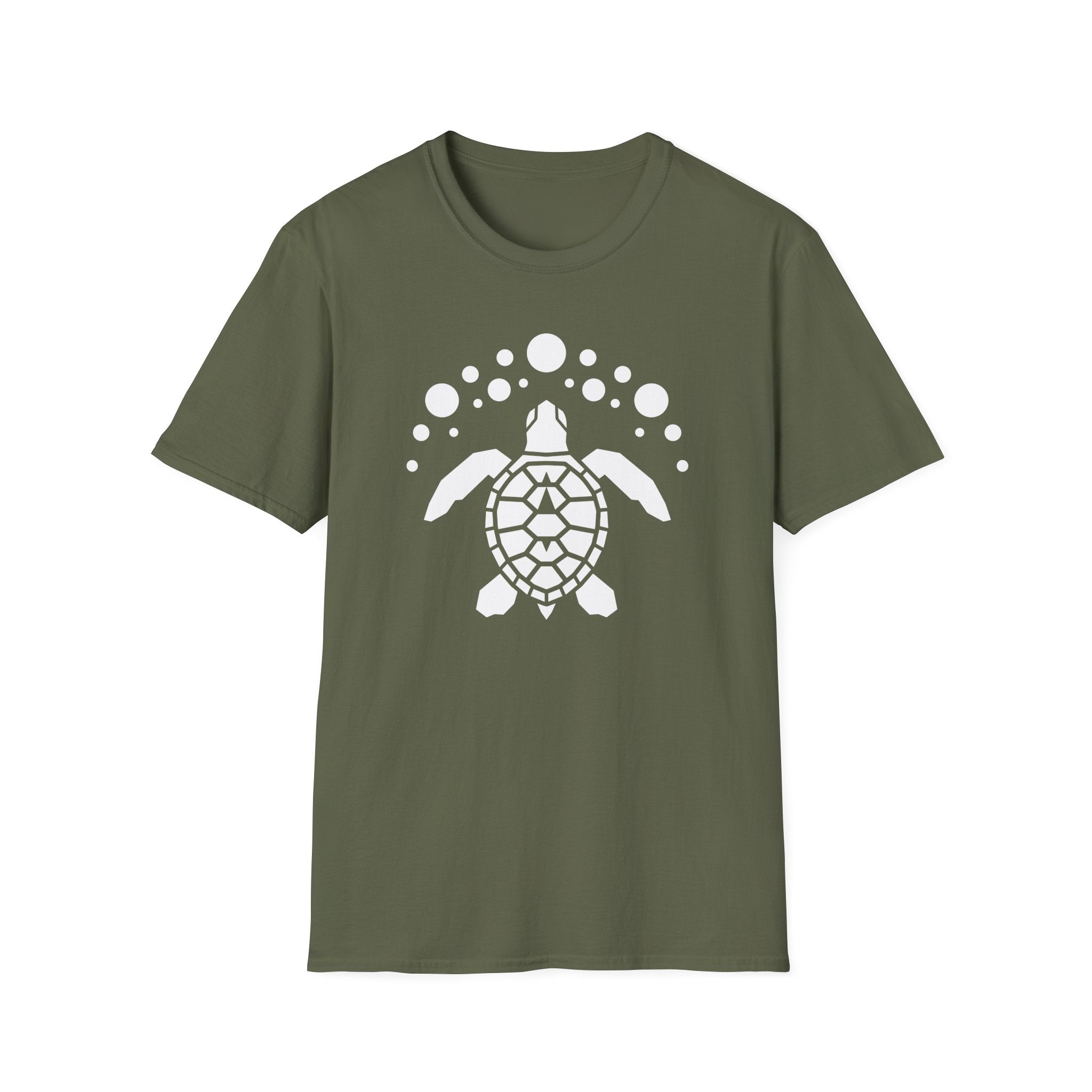 Turtle With Bubbles T-Shirt