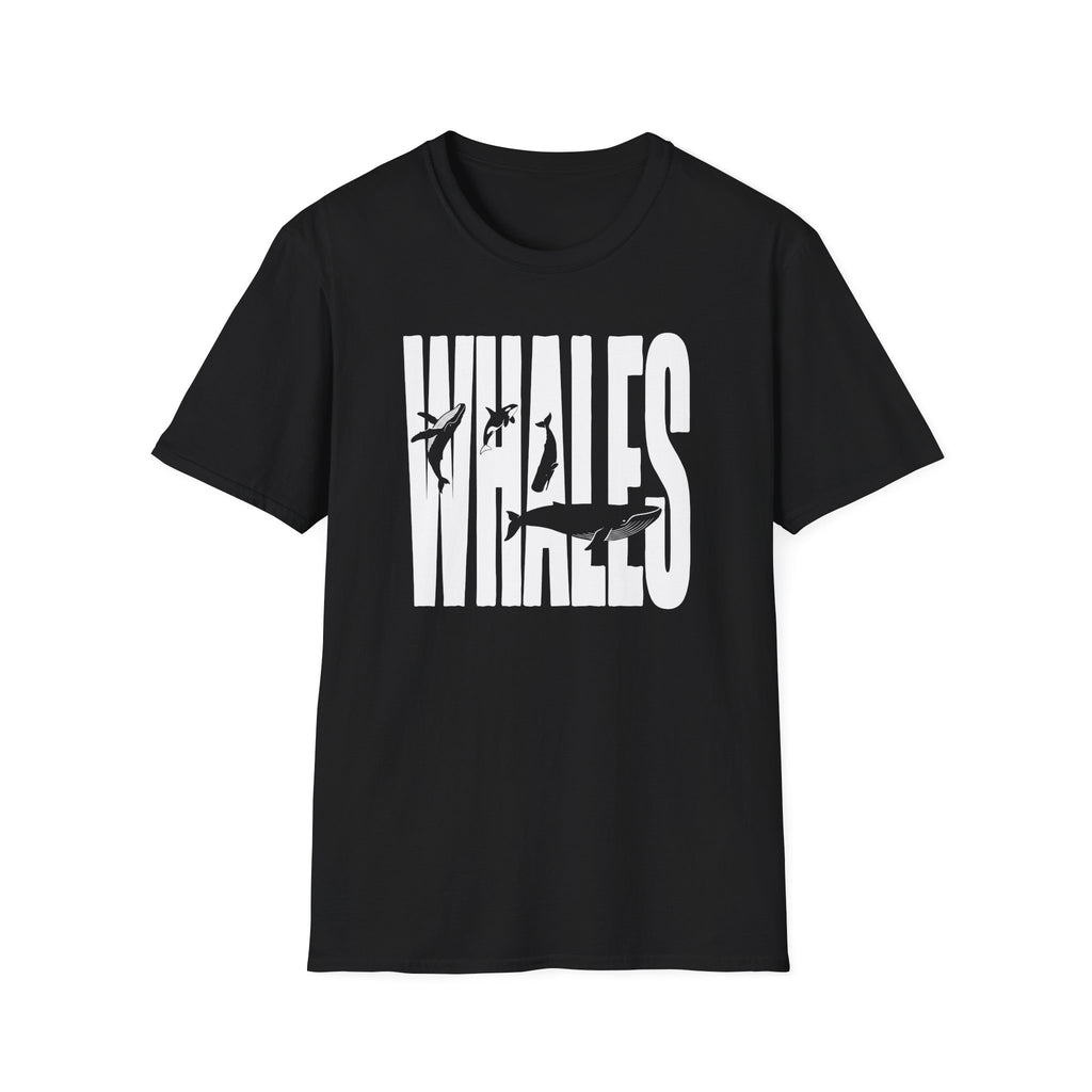 Whales Silhouette T-Shirt